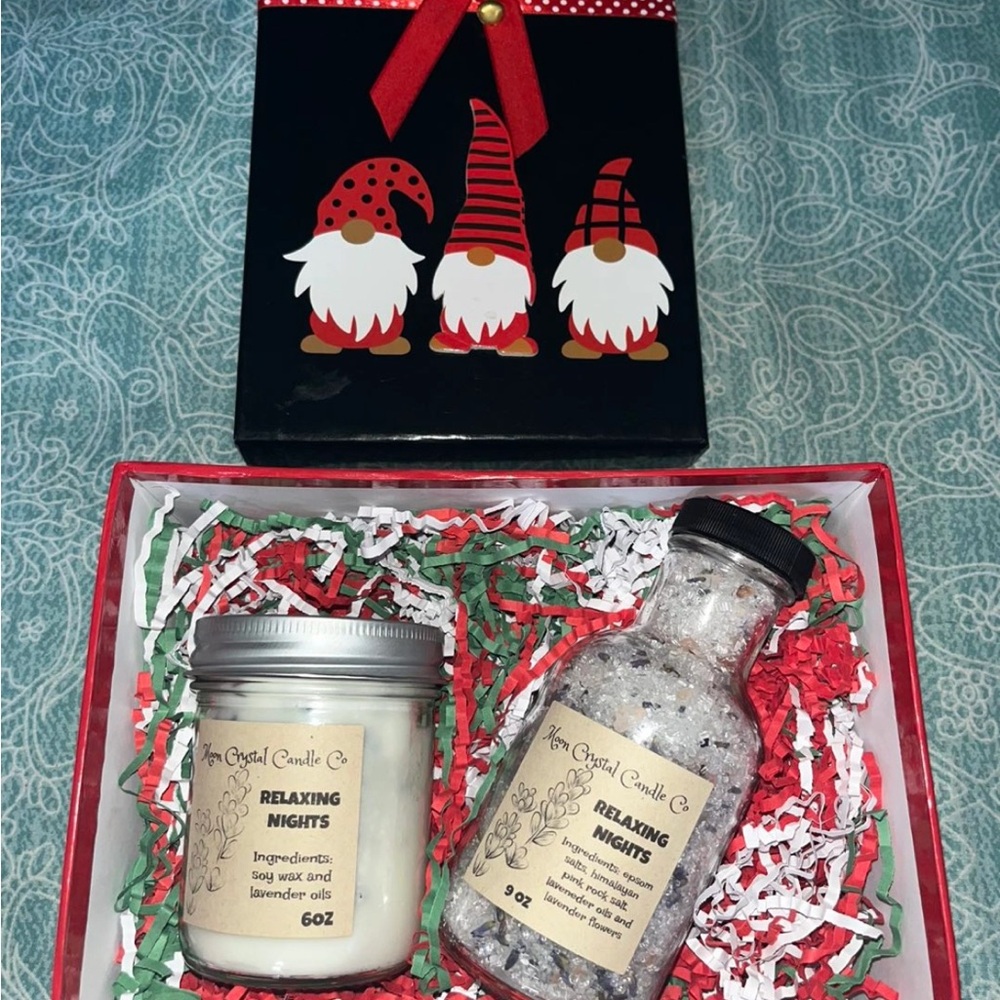 Relaxing Nights Bath & Body Set - Cream